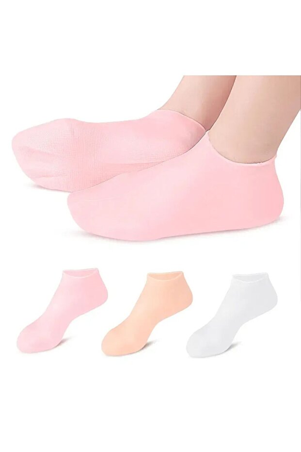 Silikon Ayak Bakım Çorabı